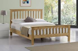 bed frame with mattress solid oak beds