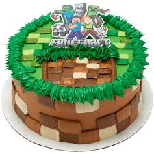 minecraft birthday cake layon 1ct