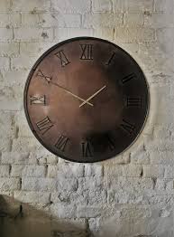 In Stock Aged Iron Wall Clock Cambrewood