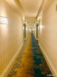 disneyland hotel hallway with carpet