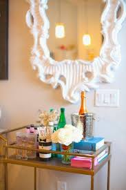 how to decorate a bar cart chronicles