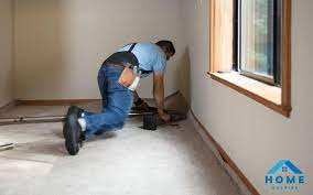 how to install carpet padding on a