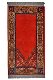 tribal khotan prayer rug mihrab