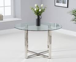 gloss round dining table