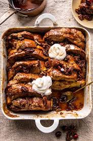 baked er pecan french toast half