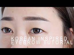 korean inspired eyebrow tutorial you