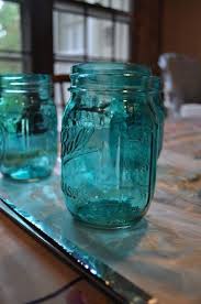 Tinted Mason Jars Jar Diy