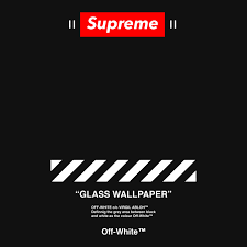 Supreme Glass Wallpaper For Dark Ipad