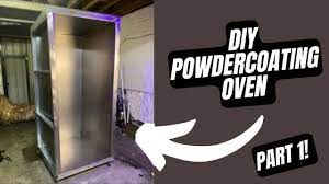 building my own powder coating oven