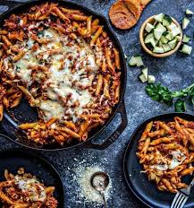 easy baked ziti with meat sauce recipe