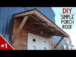 Simple Porch Roof