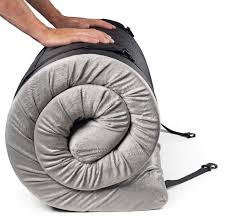 Good news, there is a fairly easy way to compress the mattress using a mattress bag and a vacuum. Zermatte Roll Up Mattress Ultralight Memory Foam Camping Mattress Sleeping Pad Folding Mat Cot Topper