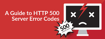 a guide to 500 server error codes