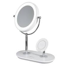 ottlite makeup mirror with qi charging