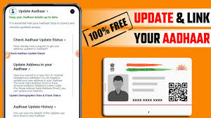 how to free update aadhaar card how
