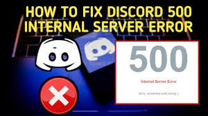 discord internal server error fix
