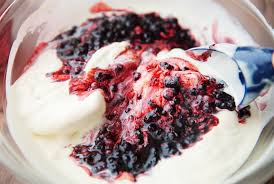 huckleberry ice cream recipe use real