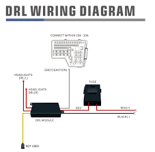 Socket and plug are keyed. How To Wire The Drl Harness Alpharex
