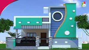 Normal House Front Elevation Designs In India gambar png