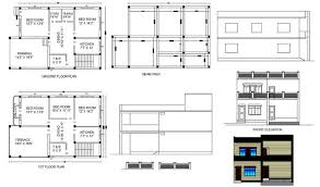 Elevation Design Dwg File Floor Plans