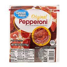 great value original pepperoni slices