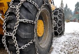 tractor tire chains backhoe