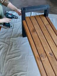 How To Build A Simple Wooden Bench