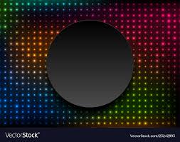 Neon Led Lights Abstract Glowing Background