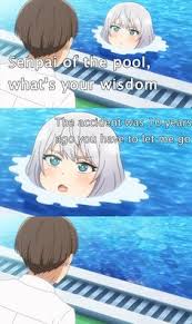 Here are 15 of the beset that will get those wheels turning in your head! 25 Words Of Wisdom From Senpai Ideas Senpai Anime Memes Anime Funny