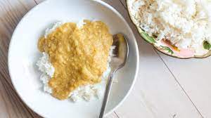 coconut red lentils and rice recipe