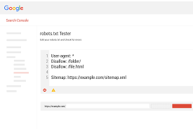 robots txt considerations for s