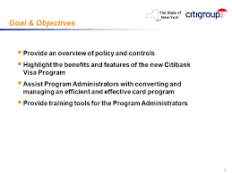 If you are not redirected click here State Of New York And Citibank Program Administrator Training Citibank Commercial Cards Government Services Citigroup Global Transaction Ppt Download