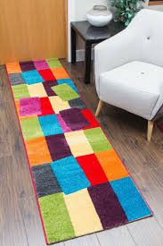 multi coloured rugs runners carpet