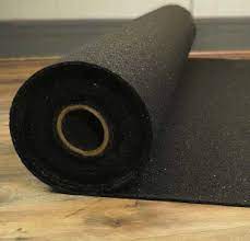 acoustical recycled rubber underlayment