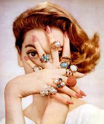 the 1950s 1960s vine costume jewelry