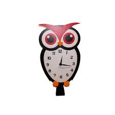 Decorative Wall Clock Owl