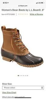 Womens Ll Bean 6 Boots Tan Brown Size 9m 65 00 Picclick