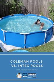 coleman pools vs intex pools 2021