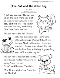 kindergarten reading printable