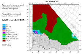 Sea Ice Charts Of The Russian Arctic In Gridded Format
