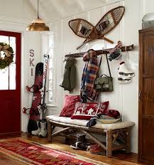 chic decor for the ski chalet lodge