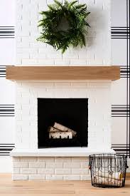 30 Unique White Brick Fireplace Ideas