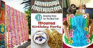 moana birthday party ideas