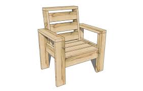 Modern Outdoor Chair Plans Woodworking