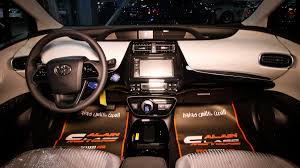 Adaptive cruise control, autonomous emergency braking, lane departure warning, and automatic high beams. Alain Class Motors Toyota Prius