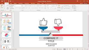 Animated Comparison Powerpoint Template