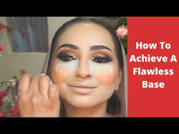 baraat makeup how to flawless base