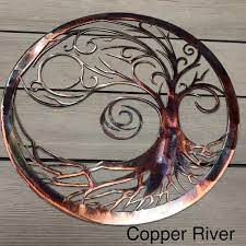 Life Metal Wall Art On Copper