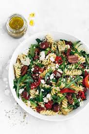terranean pasta salad as easy as