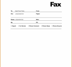 Cover Letter Template In Word 2007 Fax Sheet Printable Sa Jmcaravans